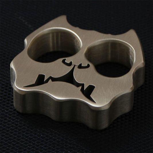 Thickened Dog Head Brass Two-hole Outdoor Tool