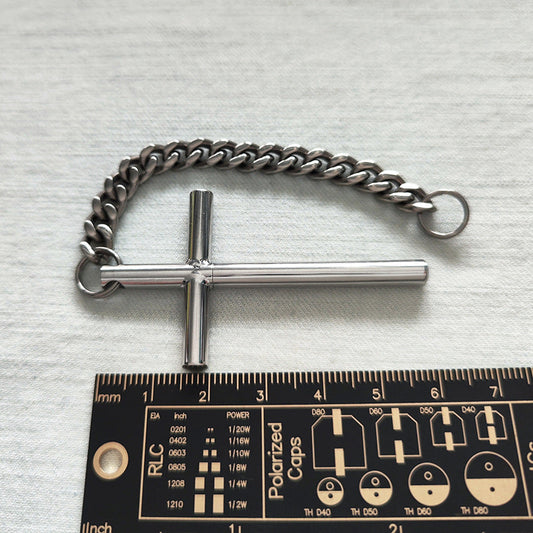 304 Steel Toothpick Titanium Chain Portable EDC Tool