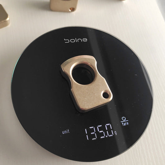 Single Hole Brass Multi-style Edc Tool