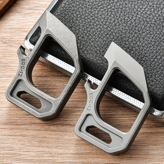 Multifunctional Pendant Titanium Bottle Opener Outdoor Tool