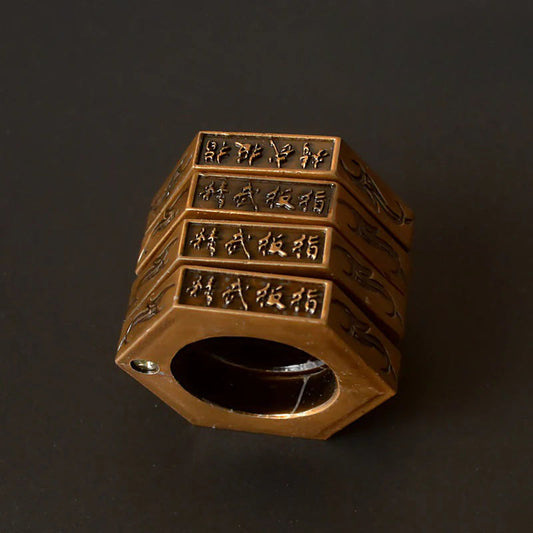 Folding Magic Hexagon Ring Outdoor EDC Tools