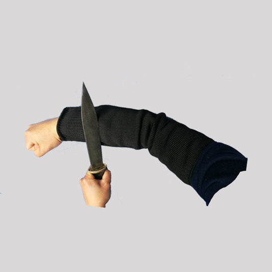 Black Sweat-absorbent Arm Sleeves