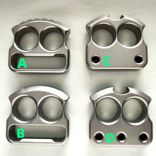Multifunctional Light Weight Two Hole Titanium Alloy Bottle Opener Easy To Carry