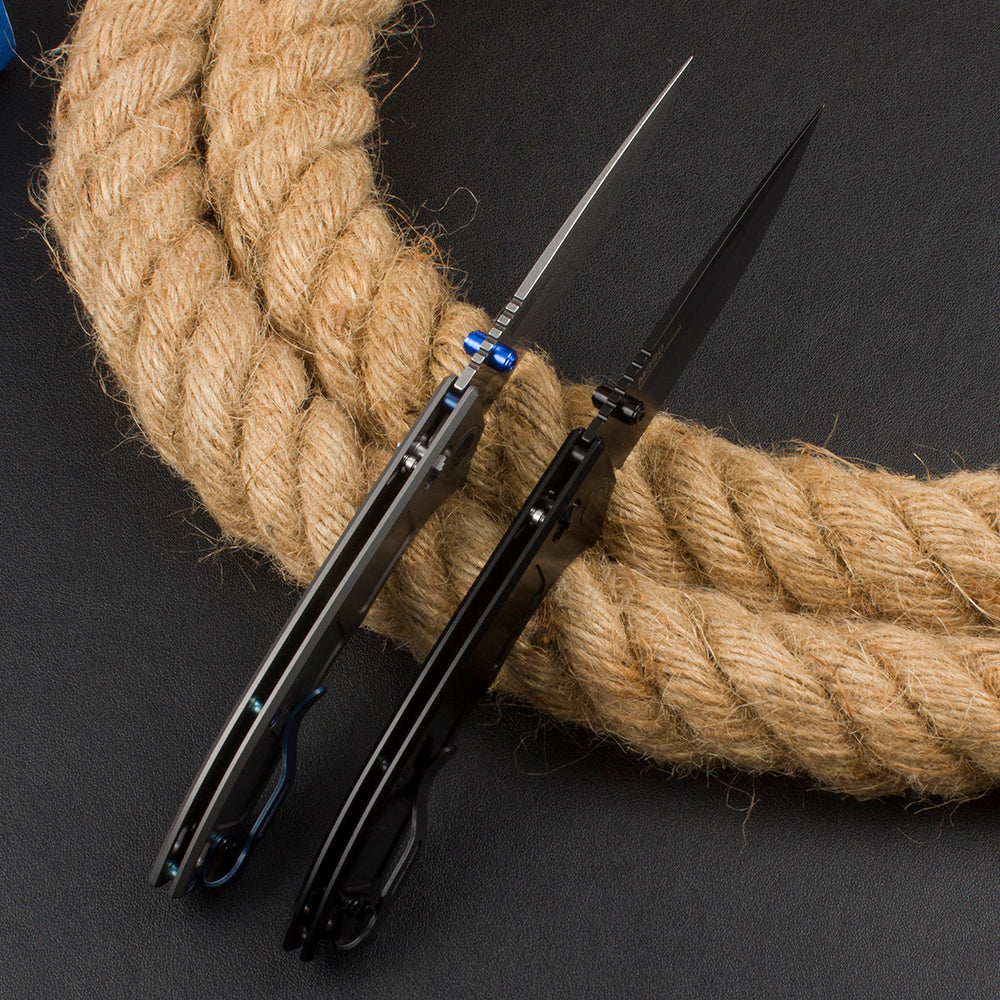 BM748 Titanium Alloy Handle M390 Outdoor Folding Tool