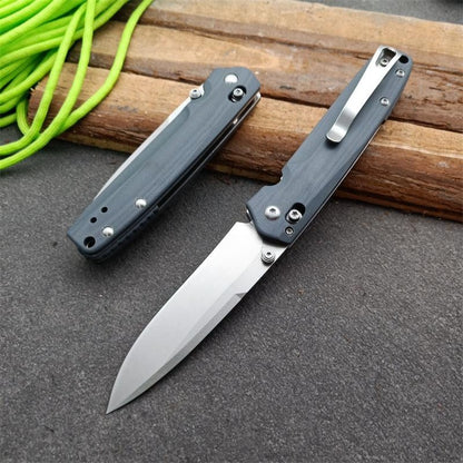 BM458 G10 Blue Outdoor Folding Tool