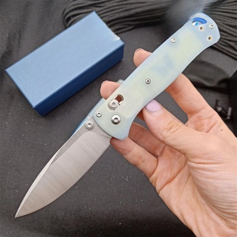 BM535 Gradient Blue G10 Handle S30v Outdoor Folding Tool