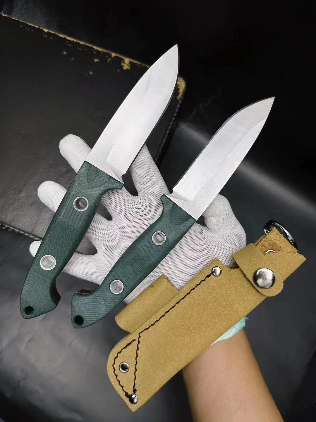 BM162 Green G10 Handle Outdoor EDC Tool