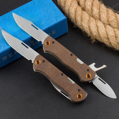 BM317 Portable Brown Linen Multifunctional Outdoor Tool