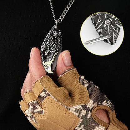 Eagle Folding Outdoor Portable Keychain Pendant Decoration EDC Tool