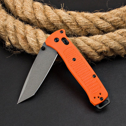 BM537GY Orange Fiberglass Handle Folding Outdoor Tool