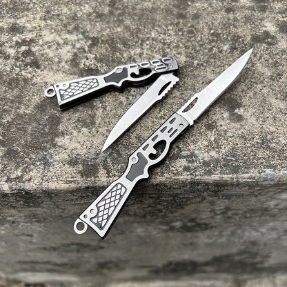 Creative Mini Folding Keychain Pendant Decoration Invisible Tool