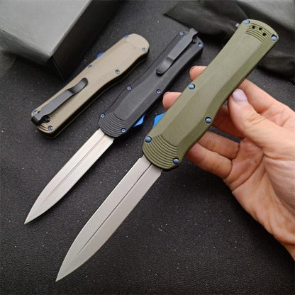 BM3400 G10 Composite Handle with Titanium Matte Finish for Outdoor Portable Tools