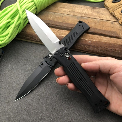 BM530 Hard Nylon Fiberglass Handle 440C Steel Outdoor Folding Tool