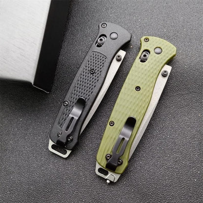 BM537GY Aluminum Alloy CPM-3v Surface Anti-scratch Coating Outdoor Folding Tool