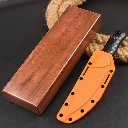 BM15600 Black Nylon Fiberglass Handle D2 Steel Orange Outdoor EDC Tool