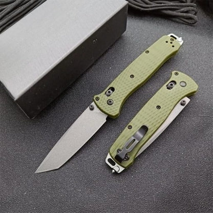 BM537GY Aluminum Alloy CPM-3v Surface Anti-scratch Coating Outdoor Folding Tool