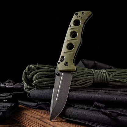 BM275SFE-2 G10 D2 Steel Titanium Coated Outdoor Folding Tool