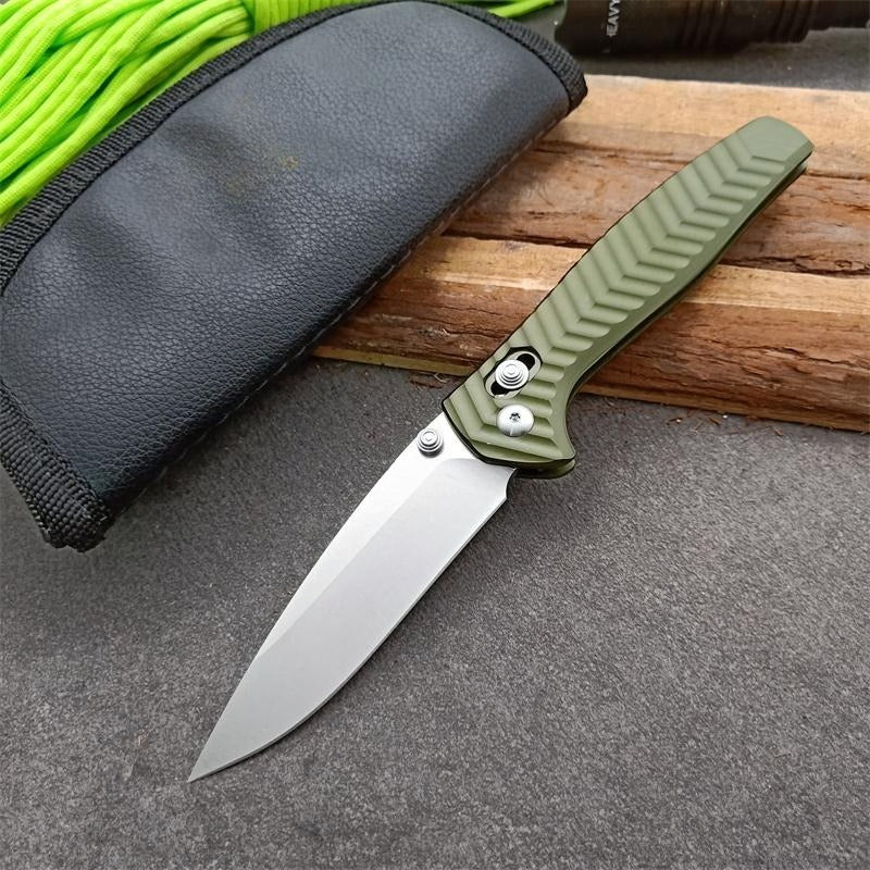 BM781 Green D2 Steel Folding Outdoor Tool