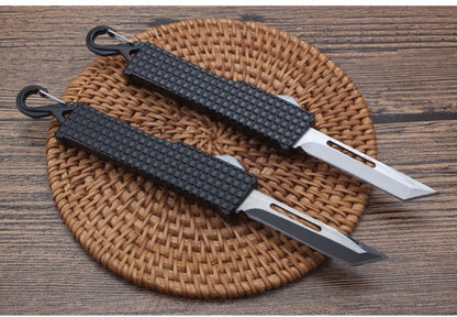 Mini Keychain Black Outdoor Tool