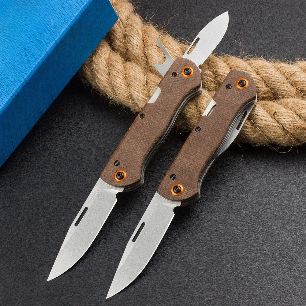 BM317 Portable Brown Linen Multifunctional Outdoor Tool