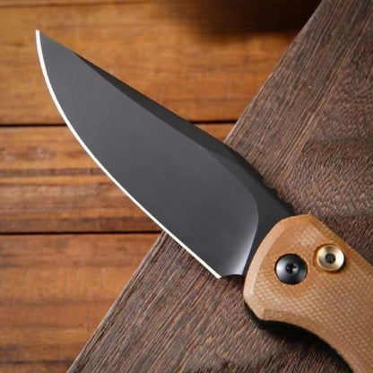 ZT0512 Stylish Brown Handle Outdoor Portable Tool