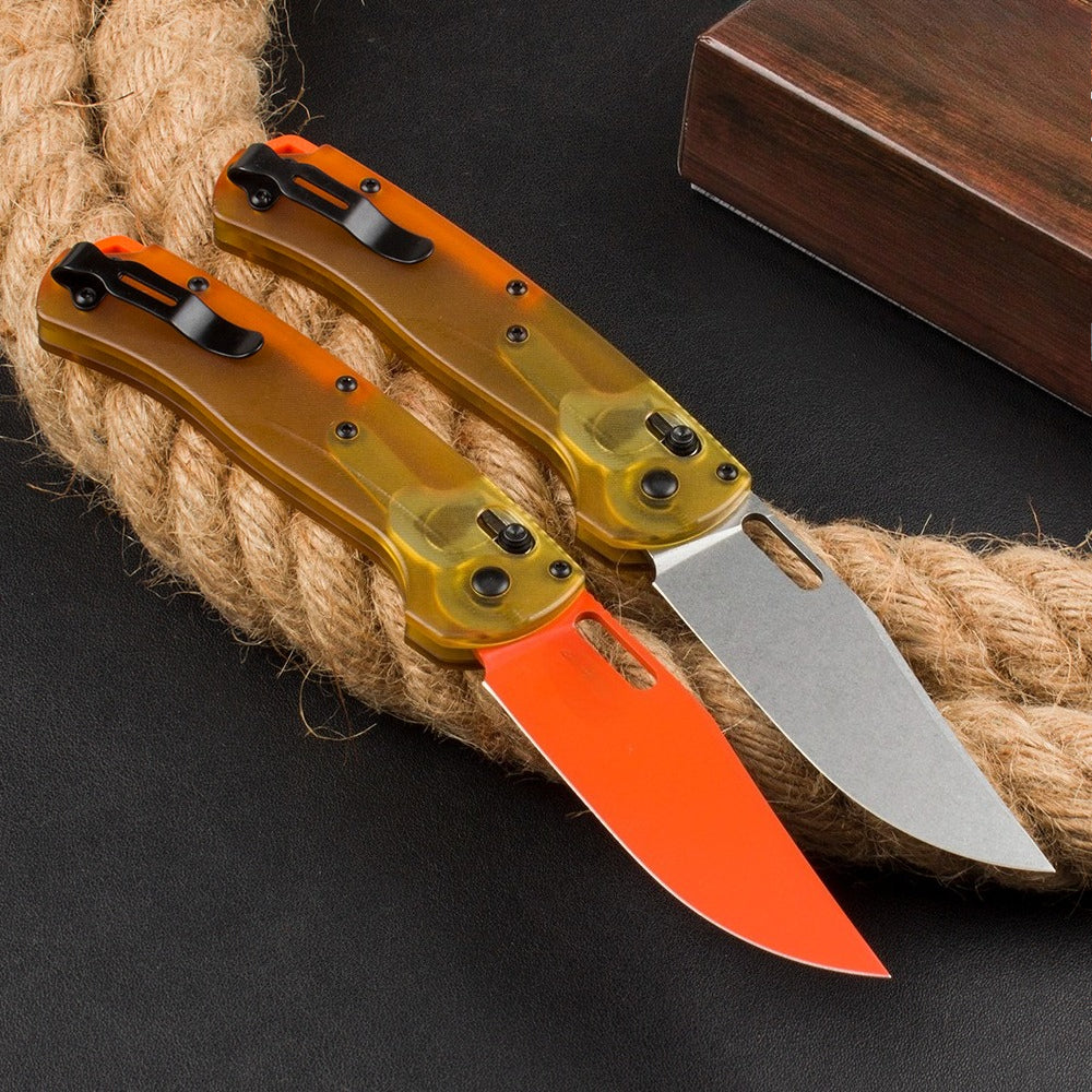 BM15535 Yellow PEI Transparent Edition Outdoor Folding Tool