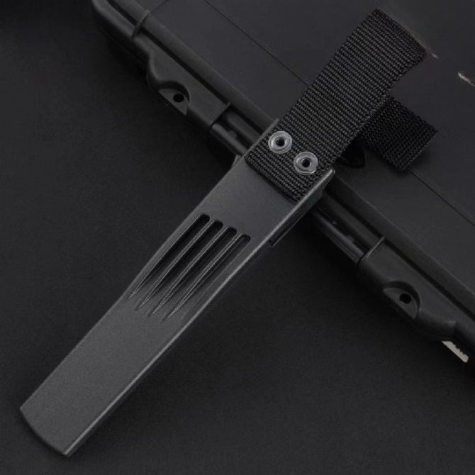 F2z Black Thermoplastic Elastic Rubber-Wrapped Handle Outdoor Tool