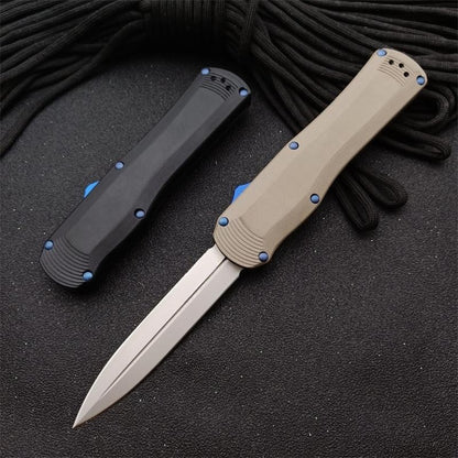 BM3400 G10 Composite Handle with Titanium Matte Finish for Outdoor Portable Tools