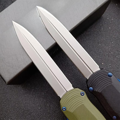 BM3400 G10 Composite Handle with Titanium Matte Finish for Outdoor Portable Tools