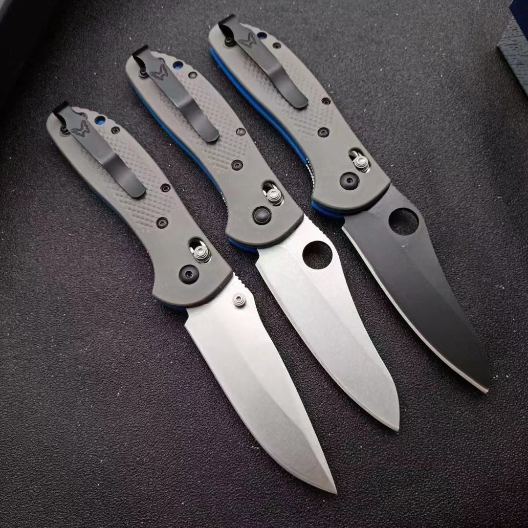 BM550 Nylon Fiberglass Handle D2 Outdoor Folding Tool