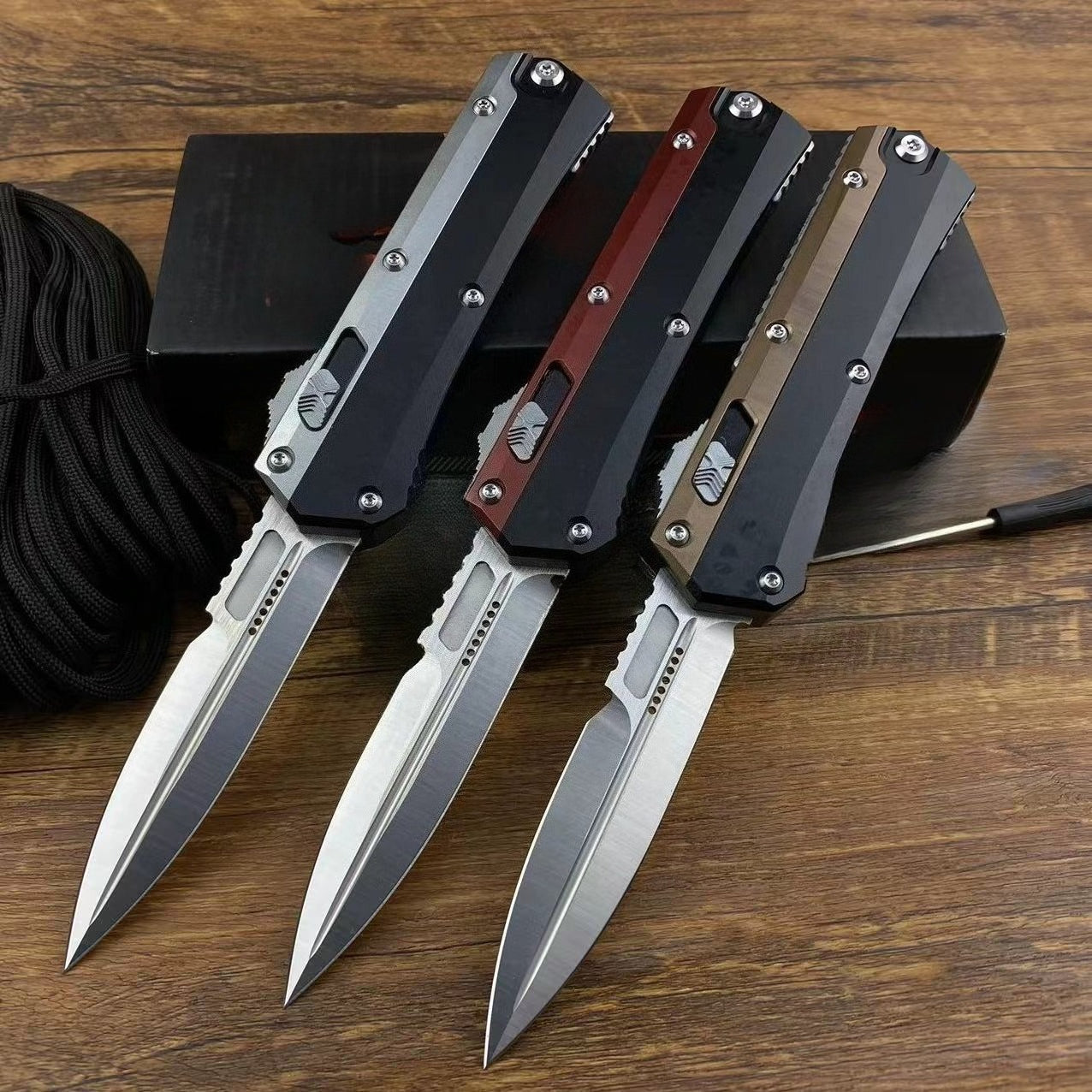 Aluminum Alloy Tricolor D2 58-60HRC Outdoor Portable Tool