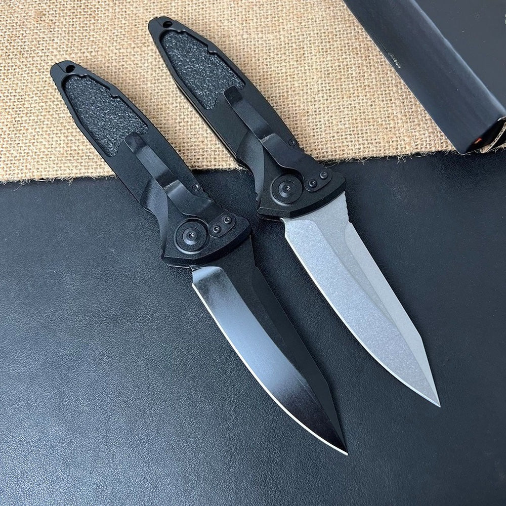 Damascus Steel-clad Aluminum Alloy Handle Outdoor Portable Tool