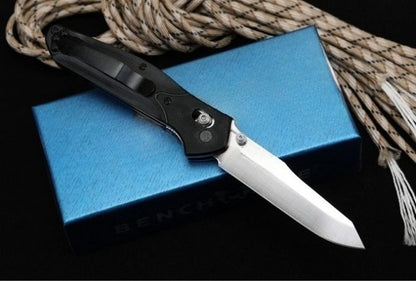 BM940 G10 Handle Stonewashed Surface Outdoor Folding Tool