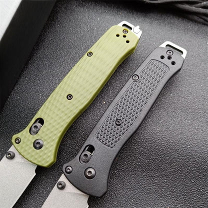 BM537GY Aluminum Alloy CPM-3v Surface Anti-scratch Coating Outdoor Folding Tool