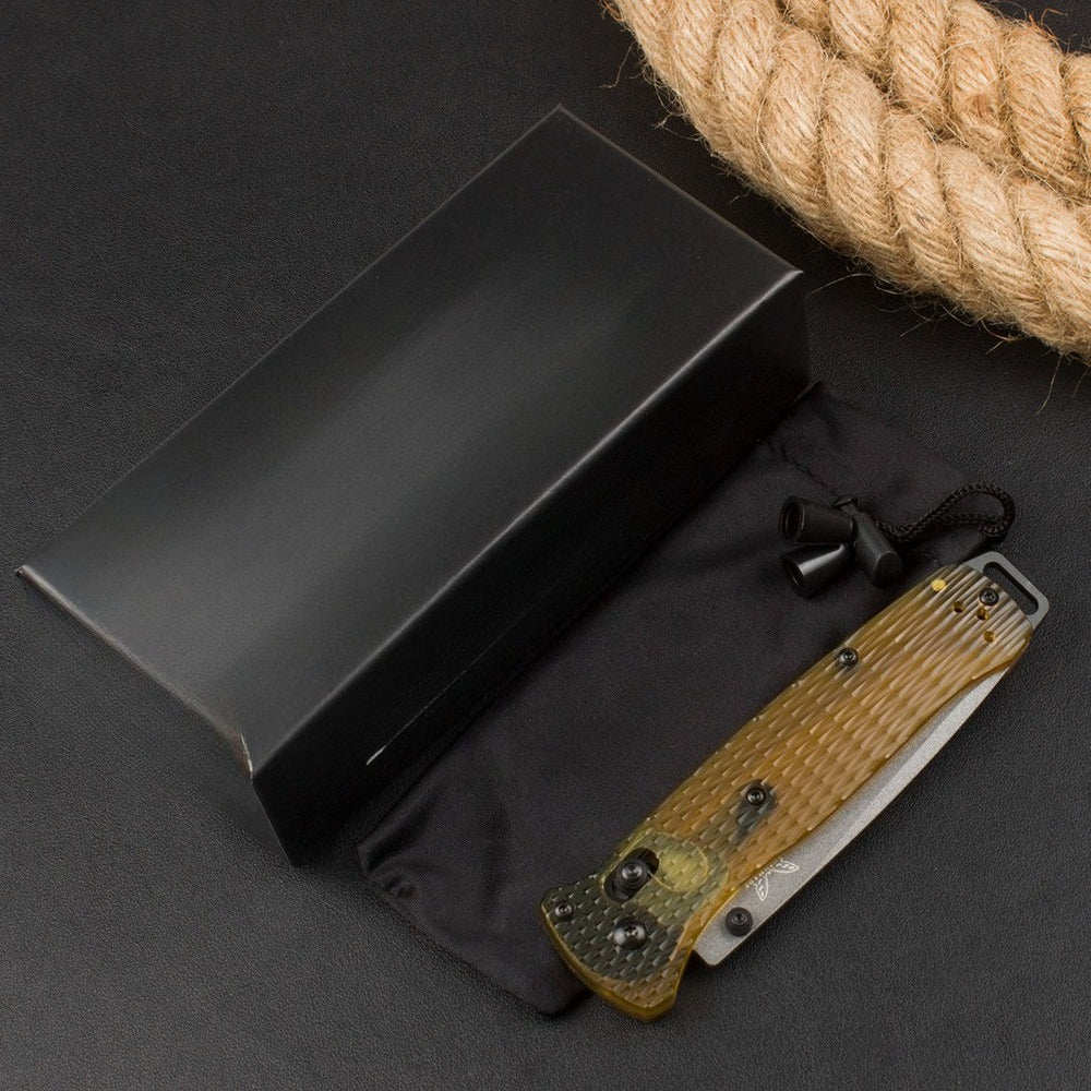 BM537 Transparent PEI Handle Outdoor Portable Folding Tool