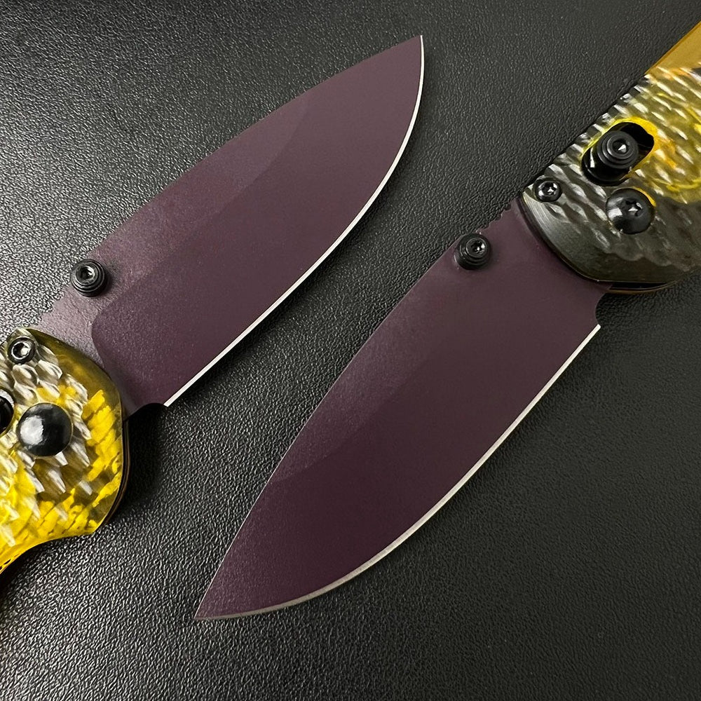 BM Mini 565PL-2501 Hammered Clear PEI Handle Outdoor Tool