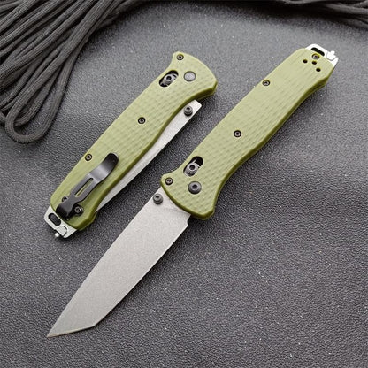 BM537GY Aluminum Alloy CPM-3v Surface Anti-scratch Coating Outdoor Folding Tool