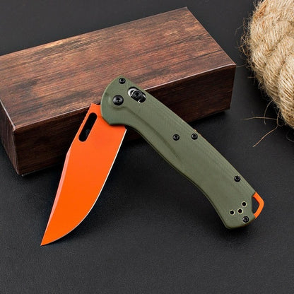 BM15535 Green G10 Handle Outdoor Folding Tool