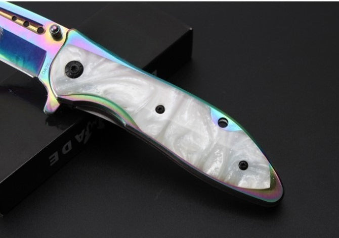 DA76-1 Color Titanium Outdoor Folding Tool