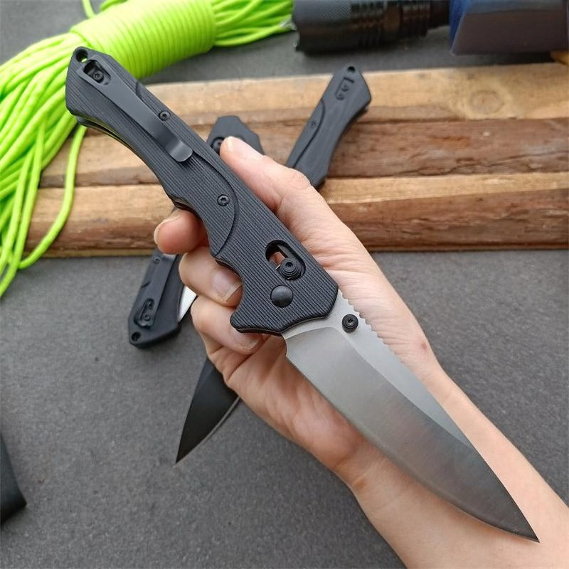 BM615 Mini S30V Outdoor Black Folding Tool