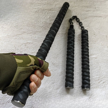 Two-in-one All-steel Connectable Multi-functional Outdoor Tool