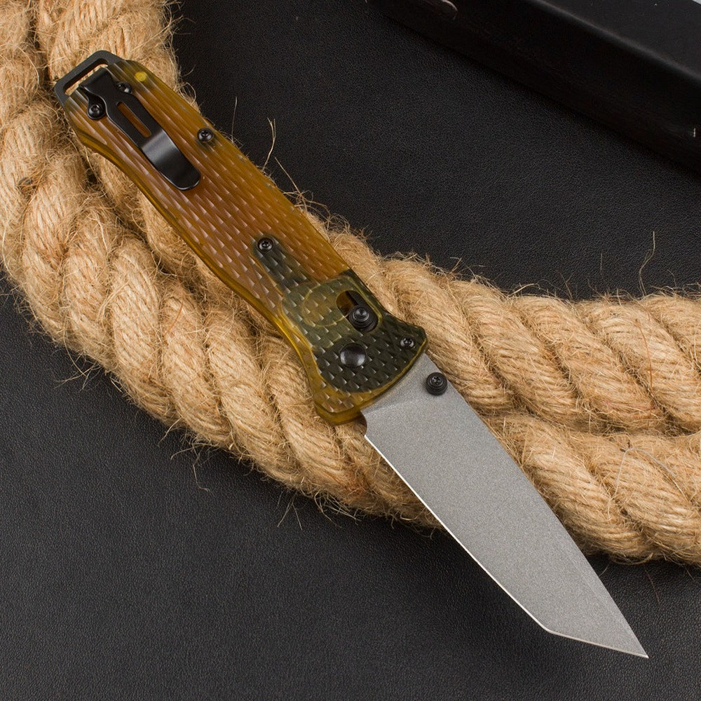 BM537 Transparent PEI Handle Outdoor Portable Folding Tool