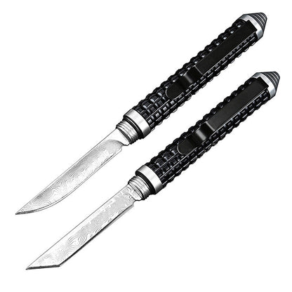 Mini Damascus Pen Multifunctional Pocket Tool