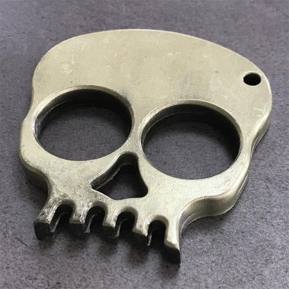 Two-Finger Skull Portable Outdoor EDC Decoration Tool