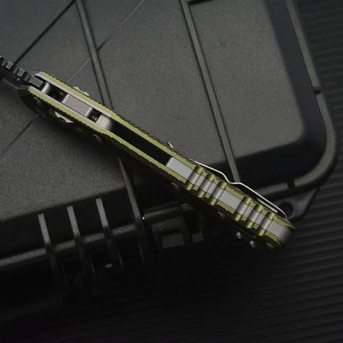 MT Aluminum Alloy M390MK Outdoor Dark Green Folding Tool