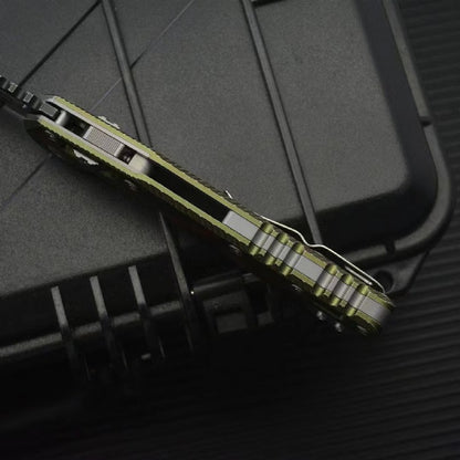 MT Aluminum Alloy M390MK Outdoor Dark Green Folding Tool