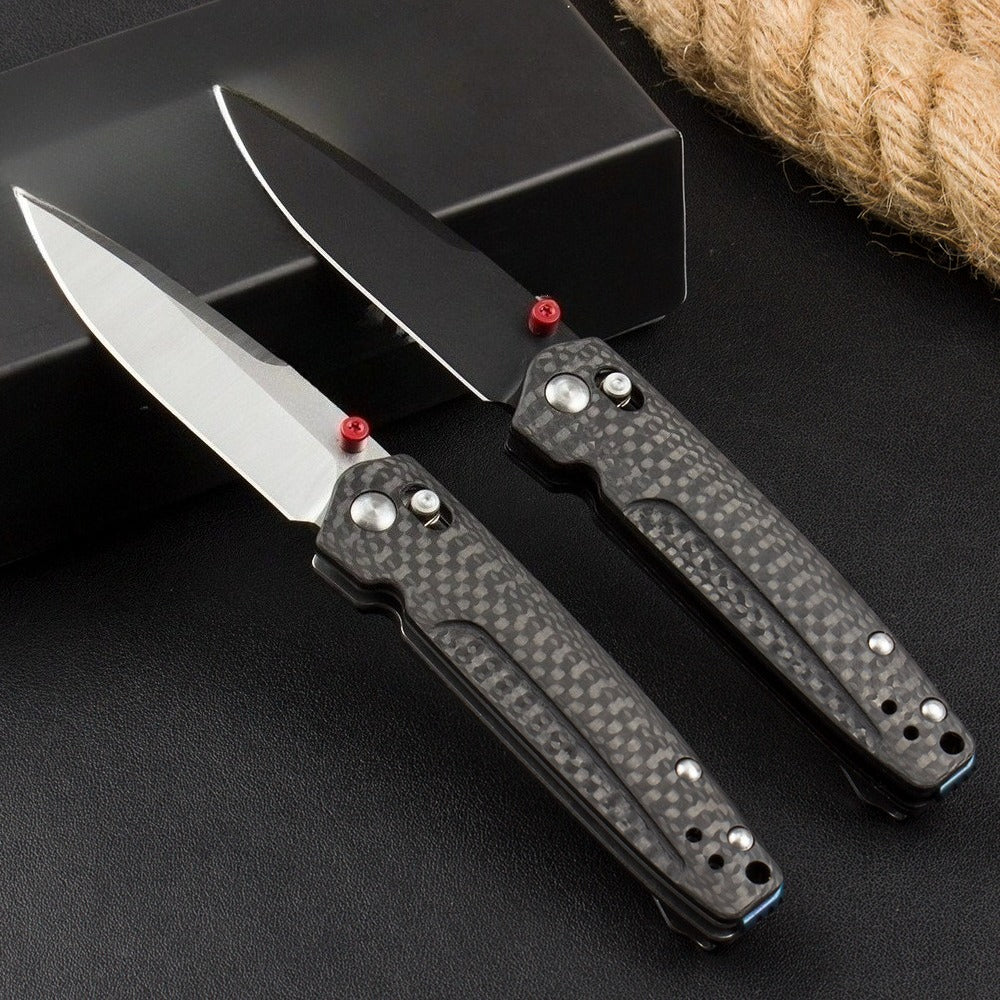BM485 Carbon Fiber Handle D2 Outdoor Folding Tool