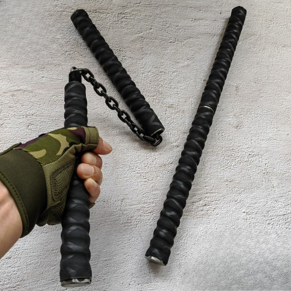 Two-in-one All-steel Connectable Multi-functional Outdoor Tool