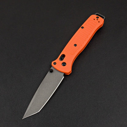 BM537GY Orange Fiberglass Handle Folding Outdoor Tool