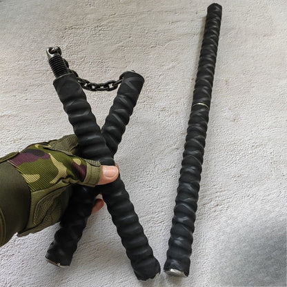 Two-in-one All-steel Connectable Multi-functional Outdoor Tool